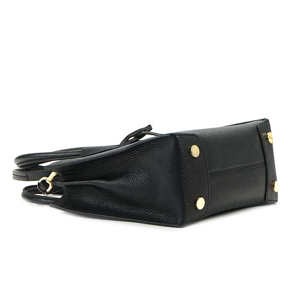Michael Kors Crossbody Bag In Gift Box Mercer Kors Studio Medium Messenger Leather Satchel Black # 30F6GM9M2L