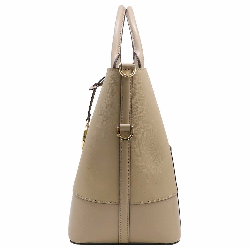 Michael Kors Bucket Bag Trista Large Grab Bag Tote Truffle Beige # 35H8GT7T3U