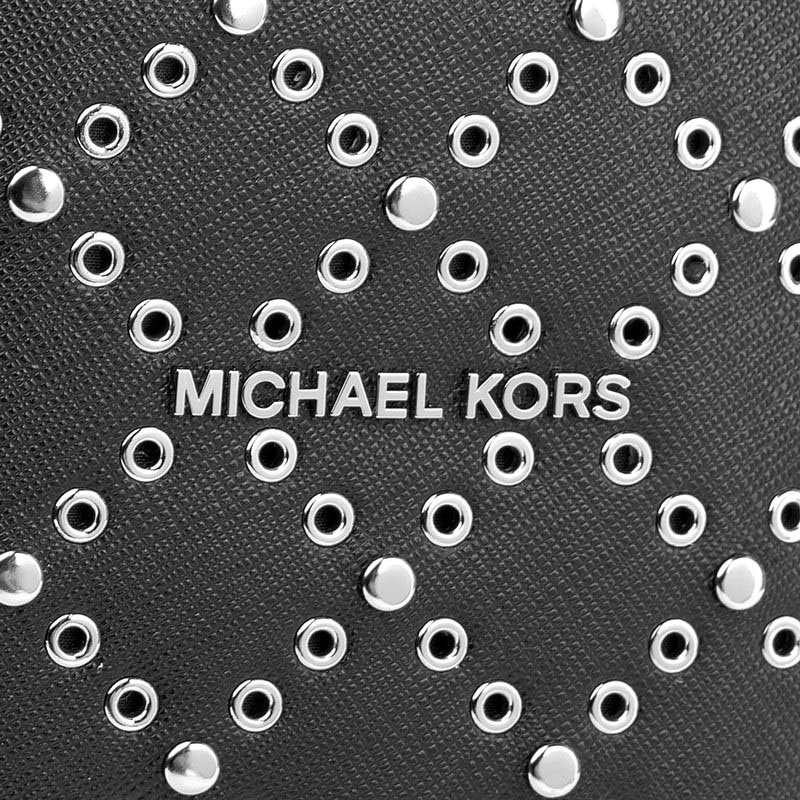 Michael Kors Jet Set Travel Top Zip Leather Tote Black # 30F7STVT2U