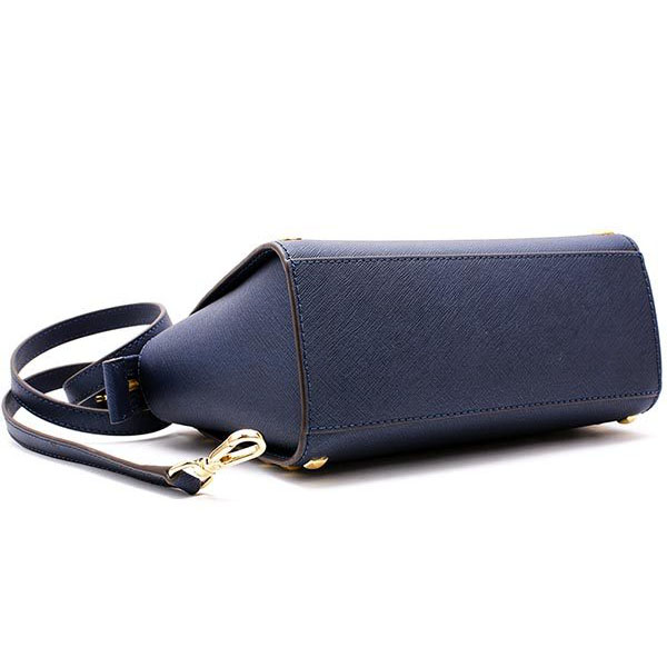 MICHAEL Michael Kors Selma Stud Medium Leather Messenger Bag, Blue
