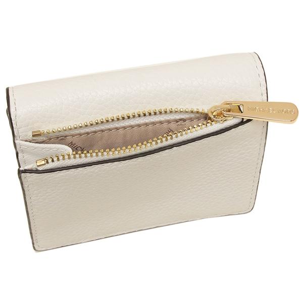 Michael Kors Wallet In Gift Box Small Wallet Jet Set Travel Md Carryall Card Case Optic White / Gold # 35H8GTVD2L
