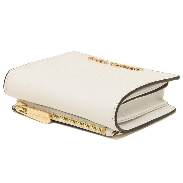 Michael Kors Wallet In Gift Box Small Wallet Jet Set Travel Md Carryall Card Case Optic White / Gold # 35H8GTVD2L