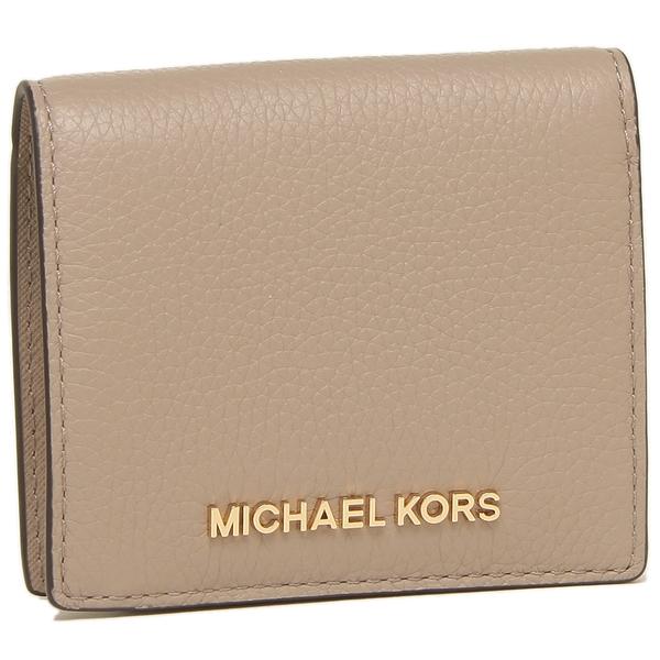 Michael Kors Wallet In Gift Box Small Wallet Jet Set Travel Md Carryall Card Case Truffle / Gold # 35H8GTVD2L