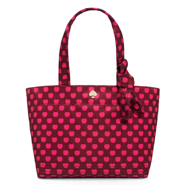 Kate Spade Candy Apple Red Tote Purse Bag Polka Dot Inside | Tote purse,  Red tote, Bags