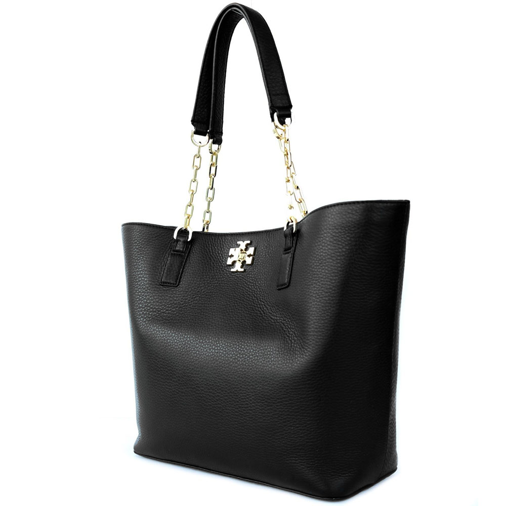 Tory Burch Mercer Tote Shoulder Bag Black # 34034