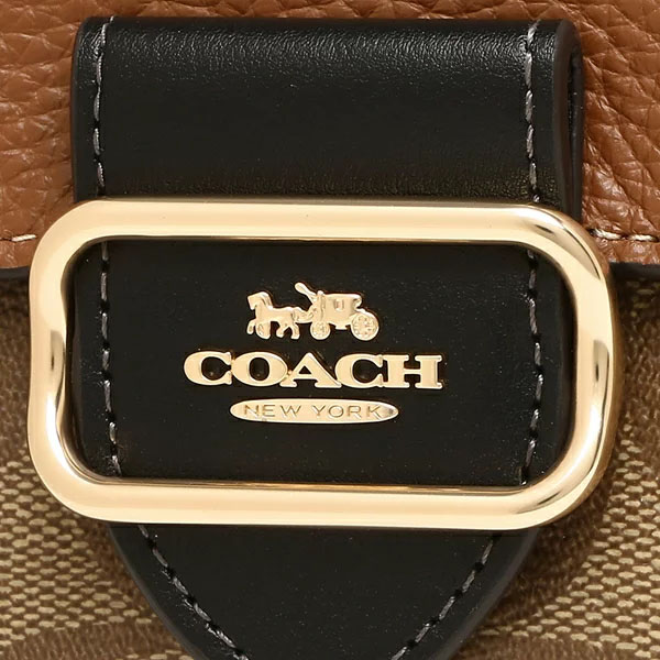 Coach Small Wallet Small Morgan Bifold Wallet In Signature Colorblock Khaki # CF472